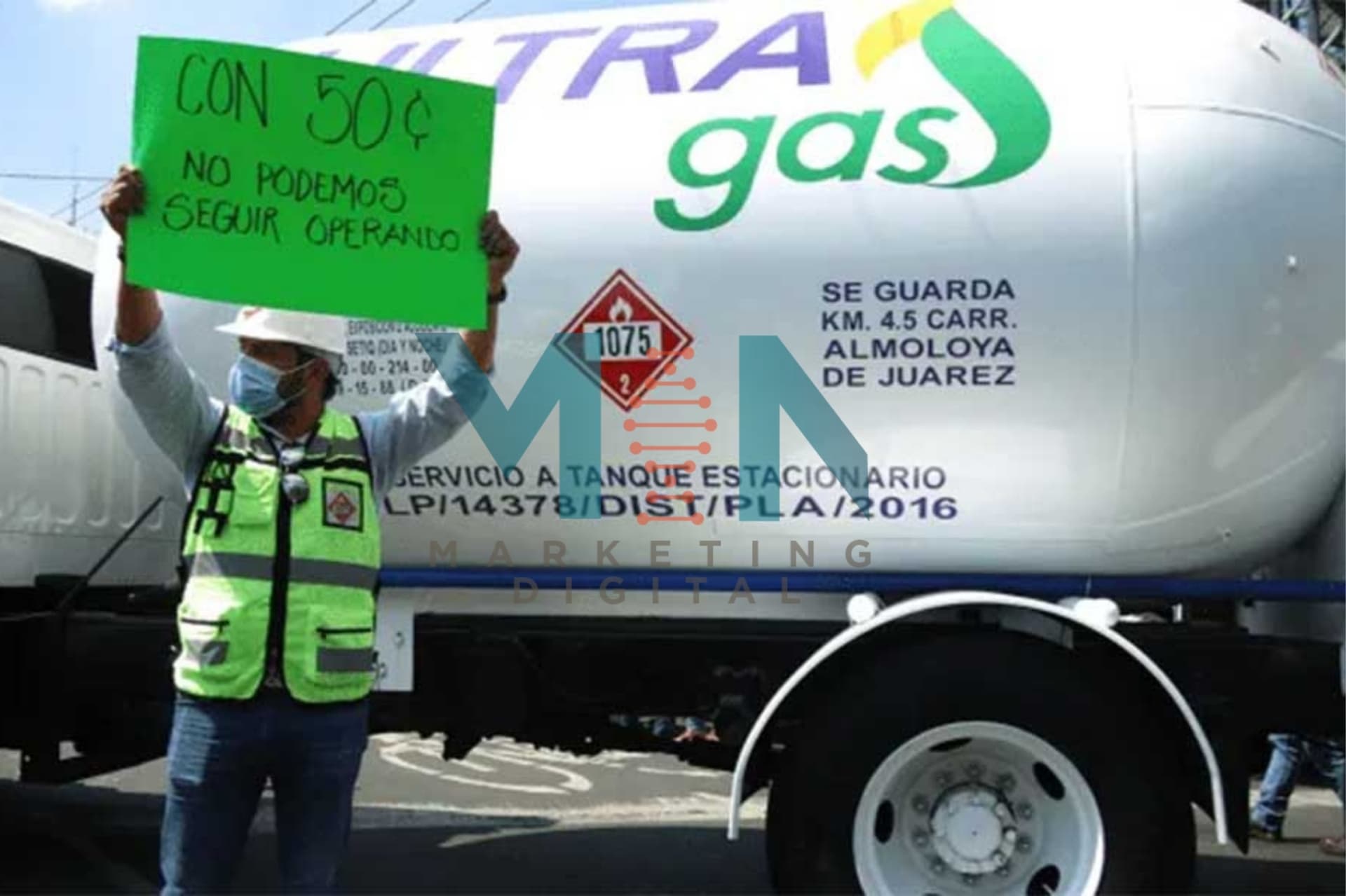 BLOQUEOS DE GASEROS EN LA CDMX