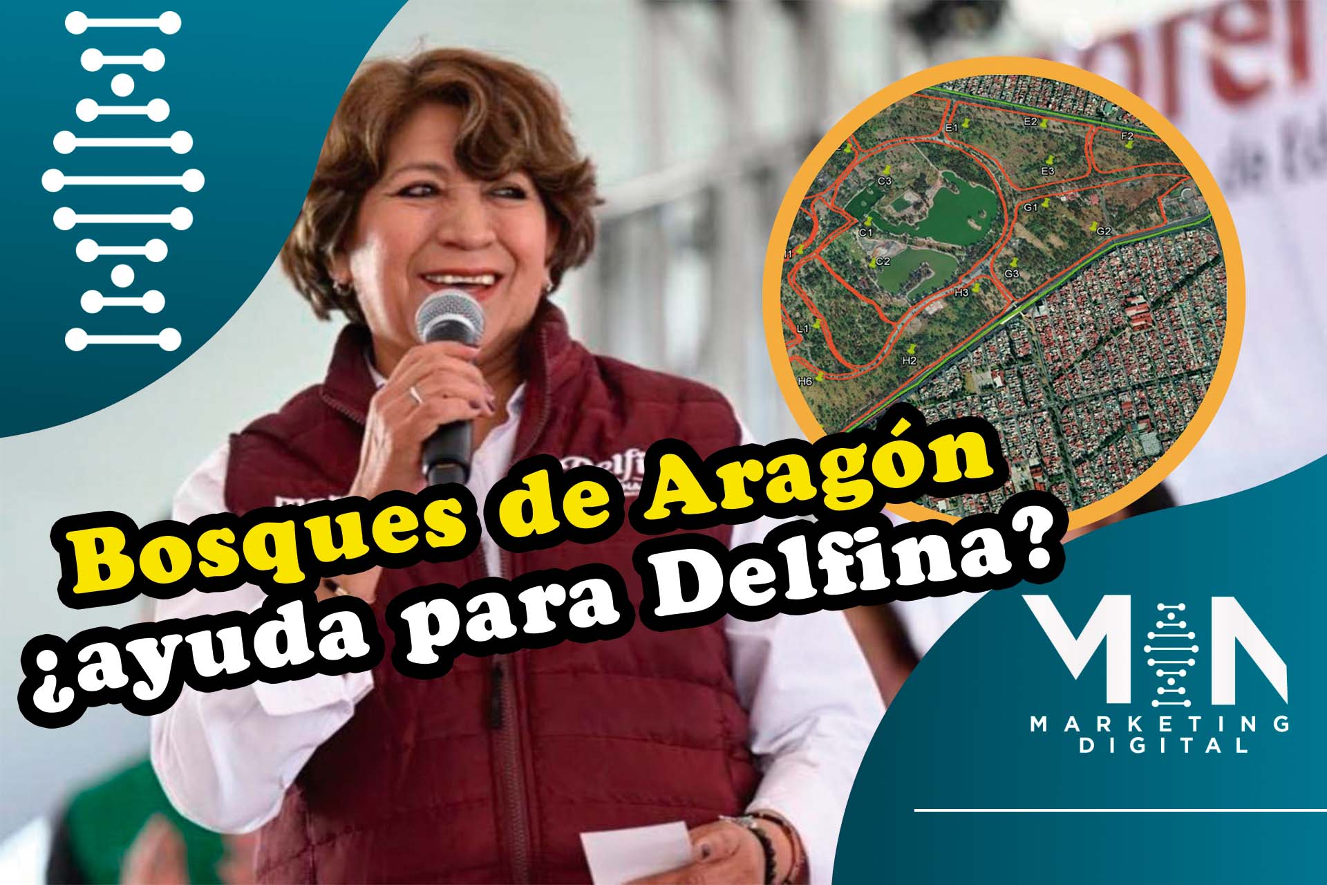 Delfina Gómez, ¿recordada de buena manera en Bosques de Aragón?