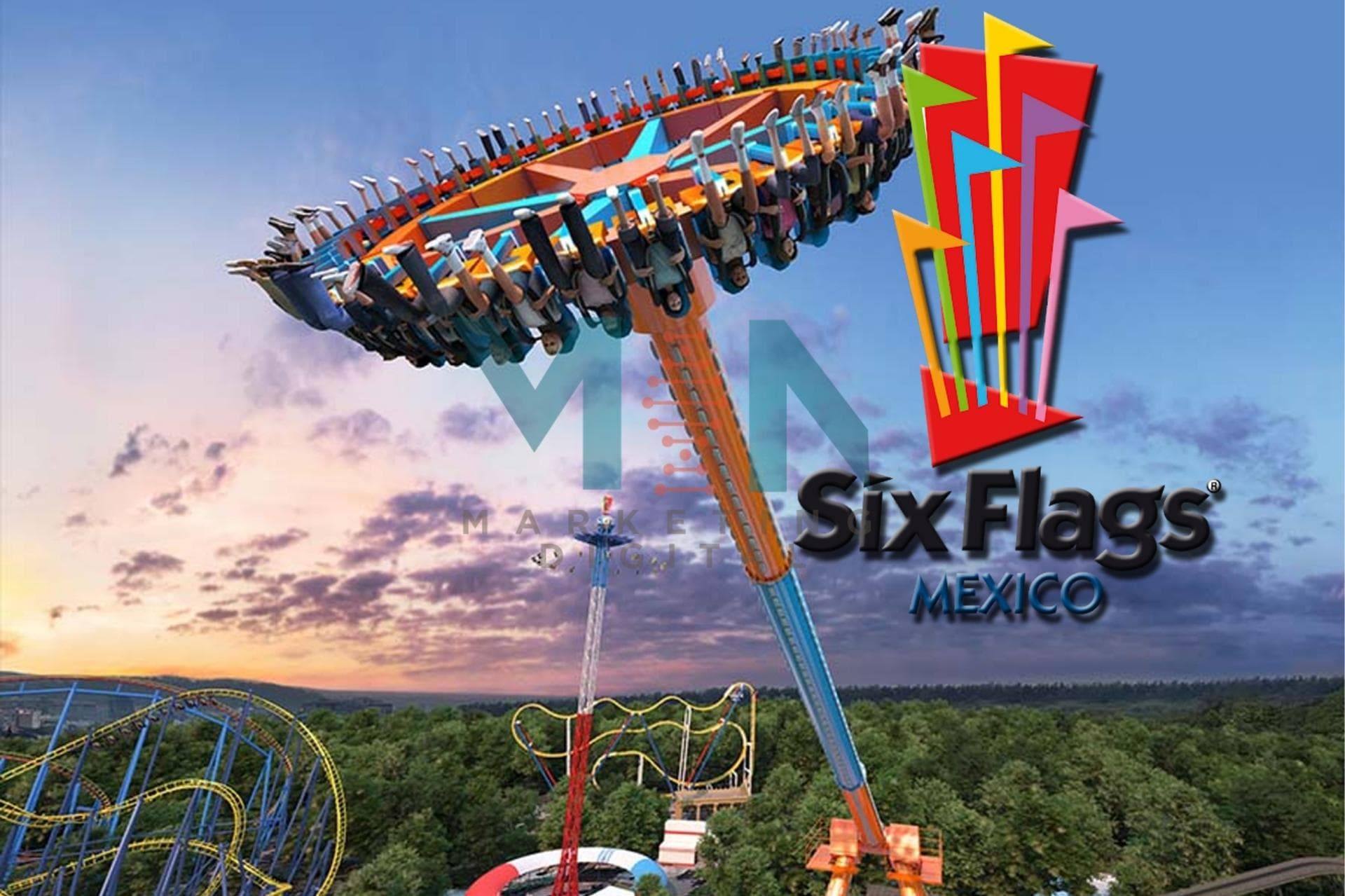 DISCRIMINACIÓN EN SIX FLAGS POR UN BESO