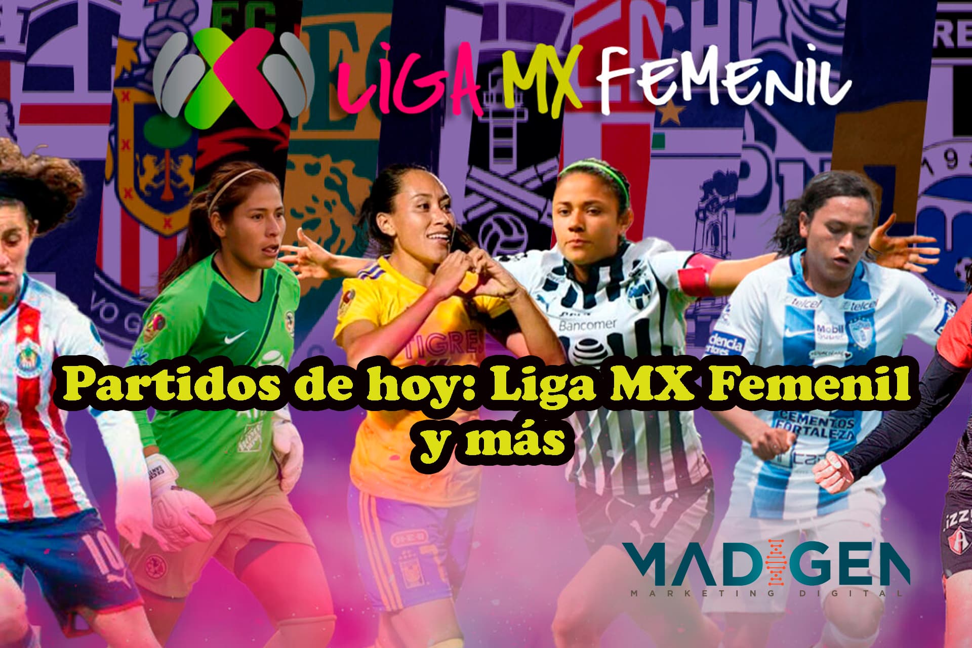 Encuentros de hoy en la Liga MX Femenil 