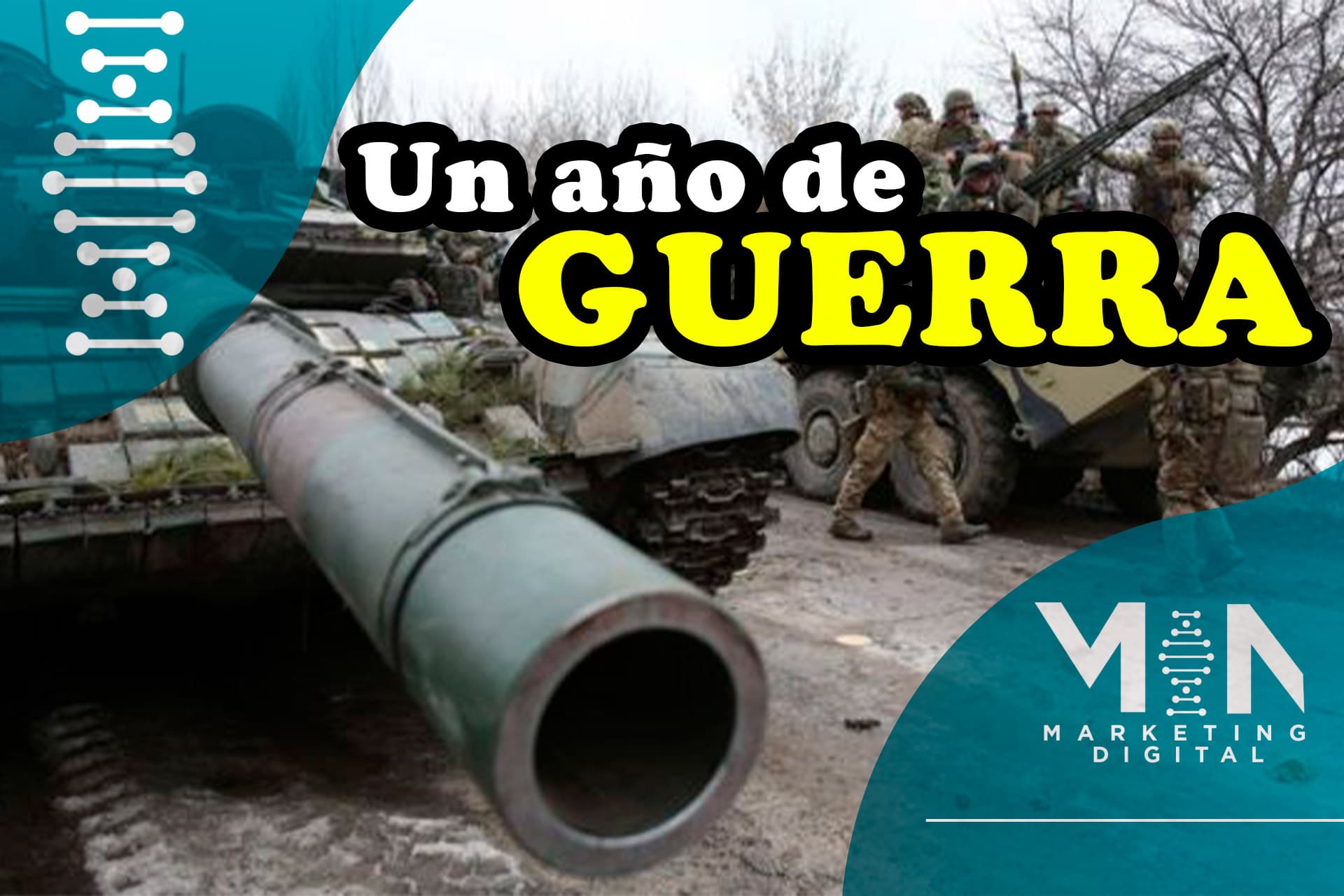 A un año de la guerra entre Rusia y Ucrania