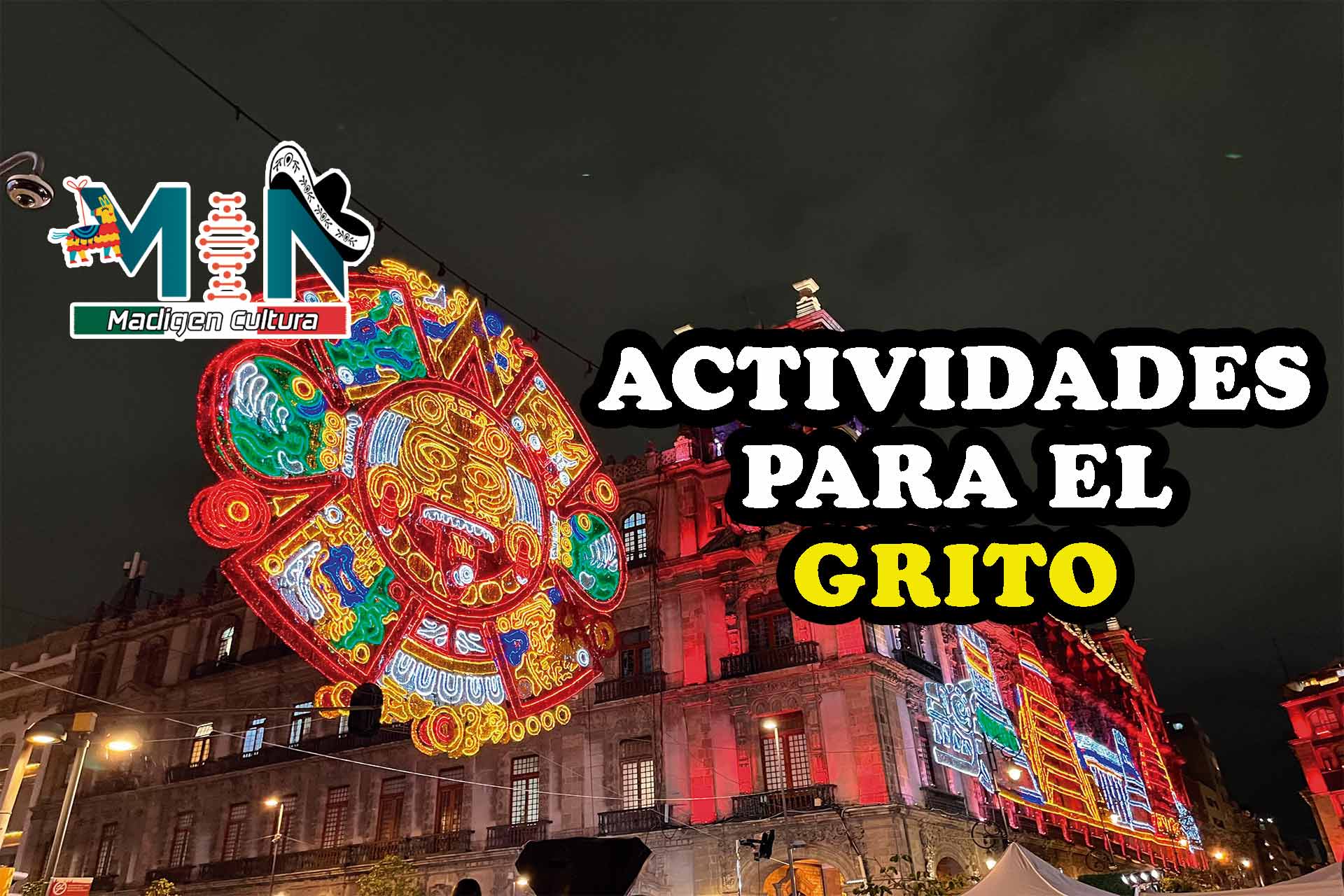 Actividades para dar el grito