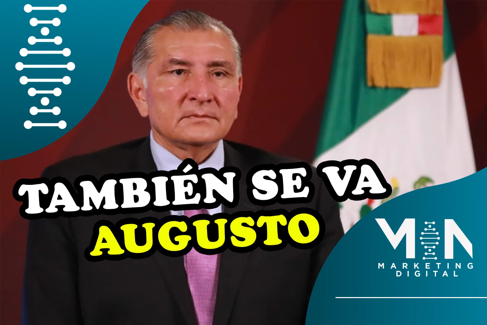 Adán Augusto renuncia a la Secretaria de Gobernación