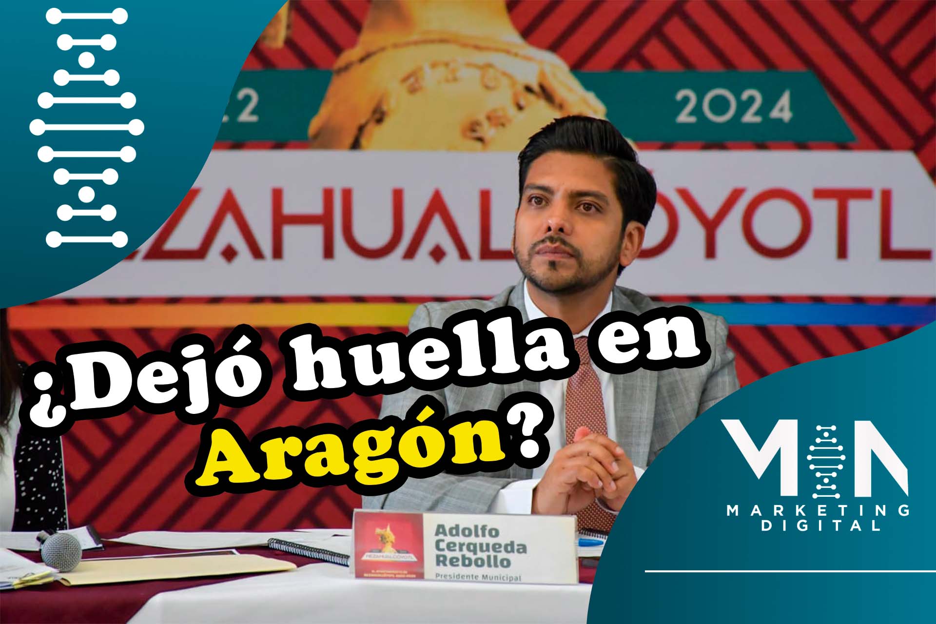 Adolfo Cerqueda: Un líder comunitario que dejó huella en Aragón
