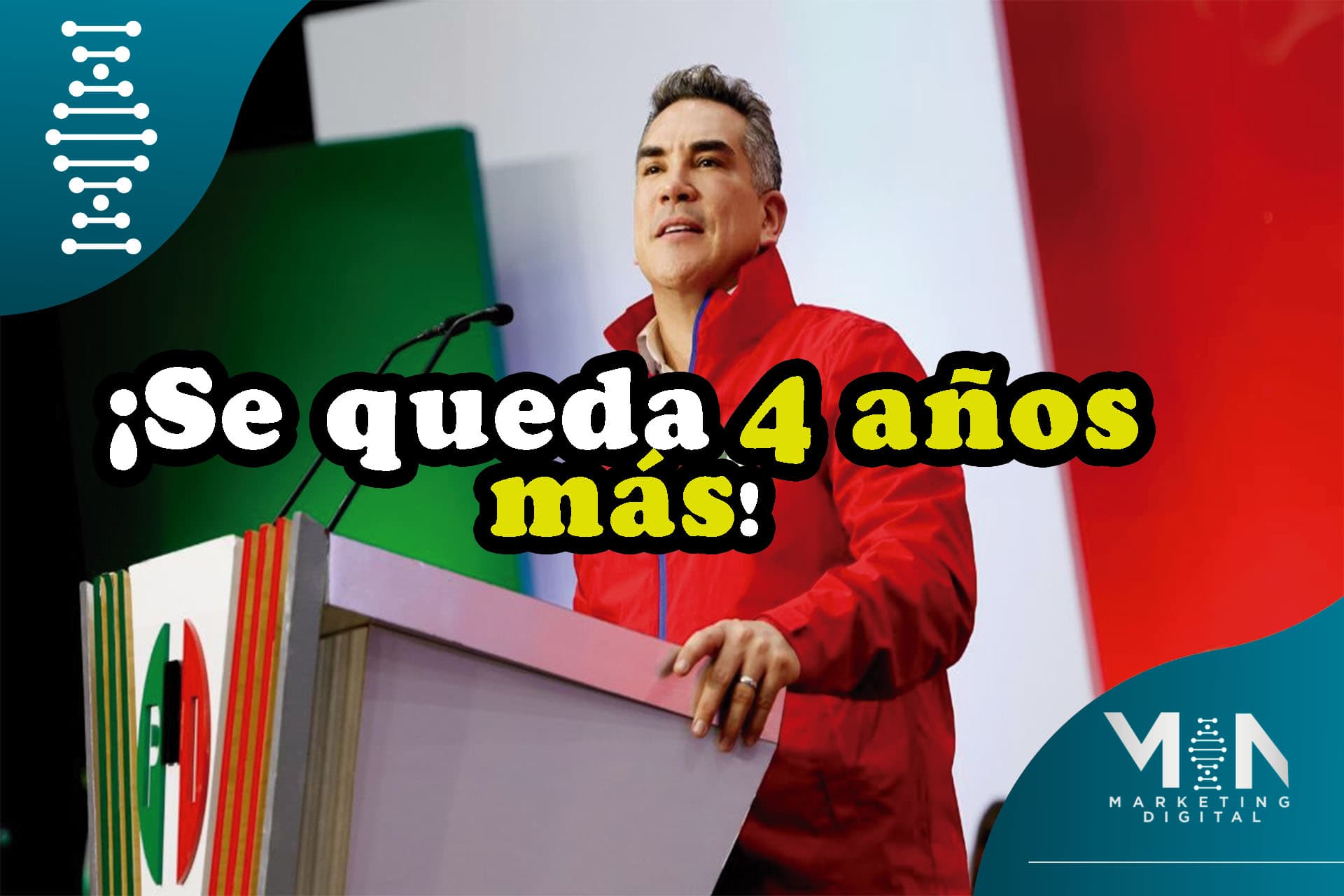 Alejandro Moreno gana reelección interna del PRI