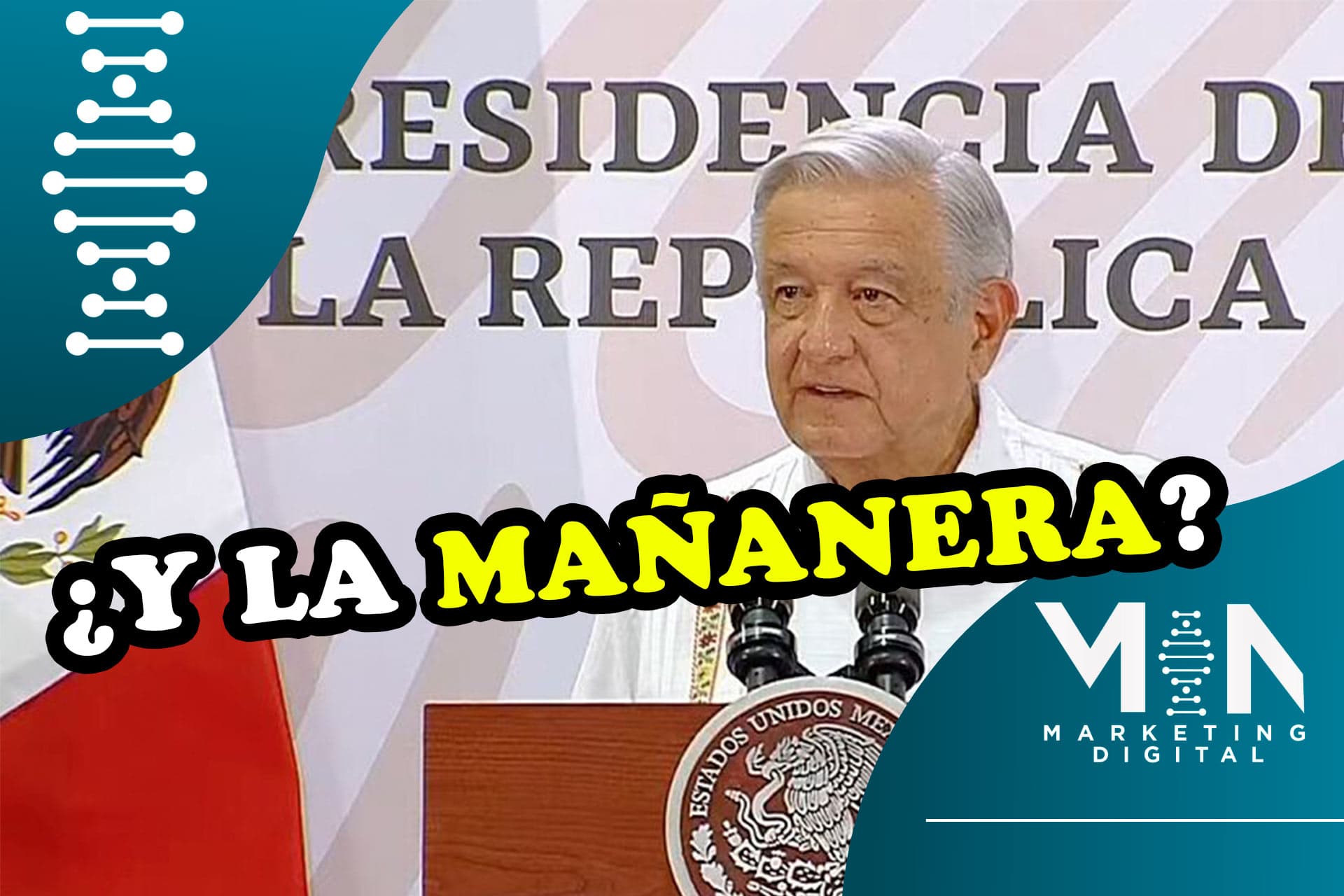 AMLO da informe de gobierno en vez de su mañanera
