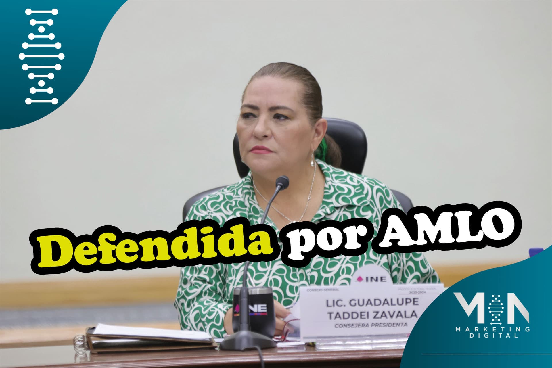 AMLO defiende a Taddei por pasadas elecciones