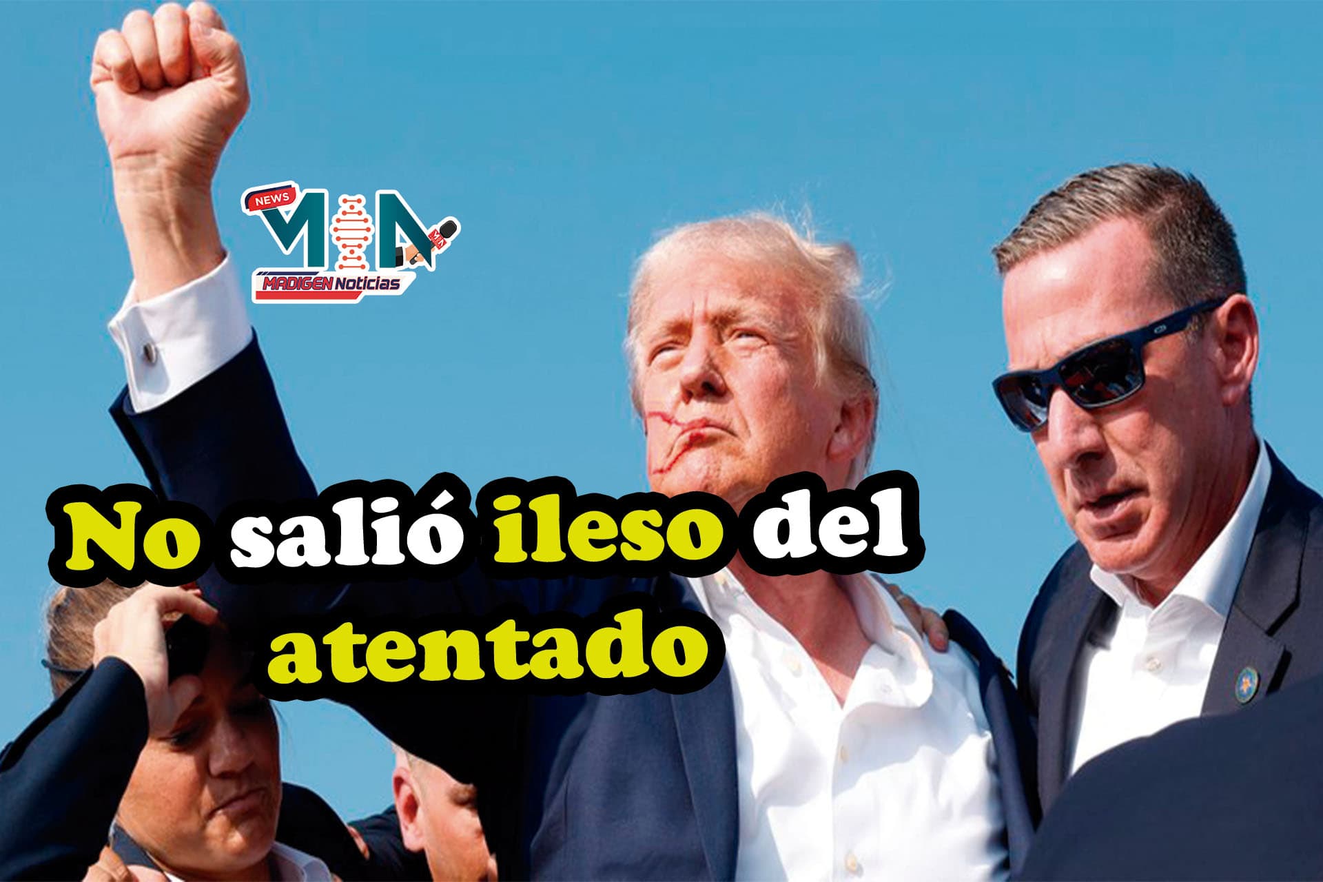 Balacera en evento de Trump