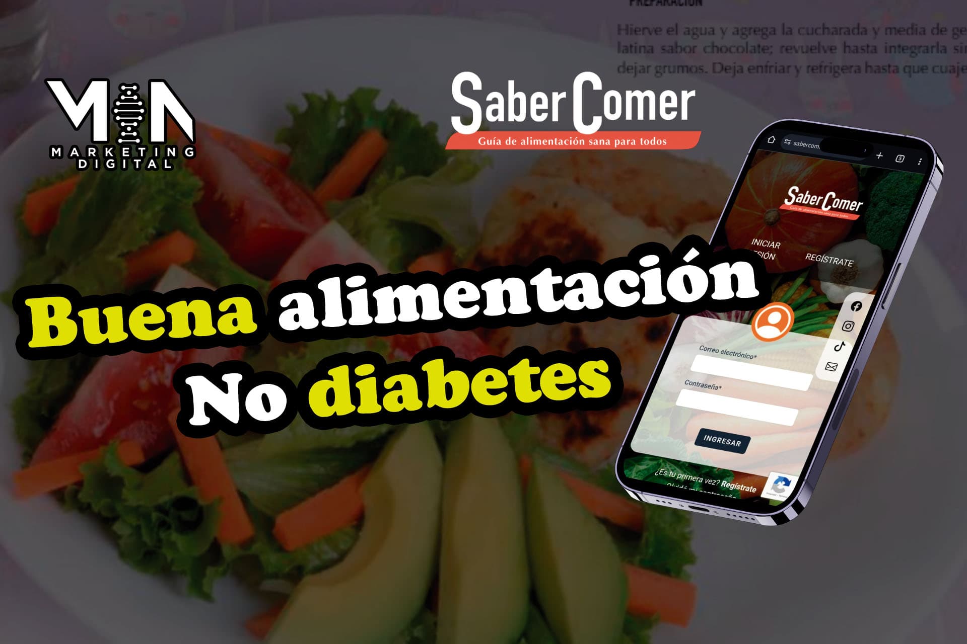 ¿Cómo evitar que se complique la diabetes con una buena alimentación?