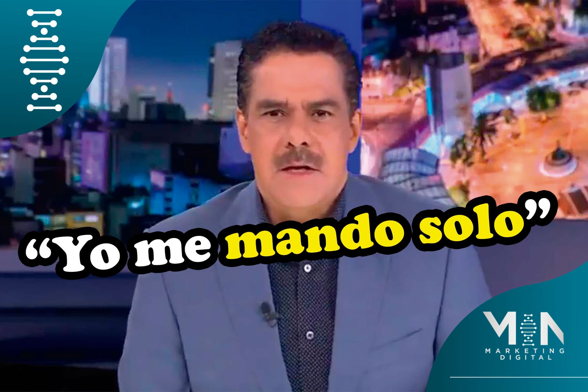 Crítica de AMLO por línea editorial en TV Azteca Noticias