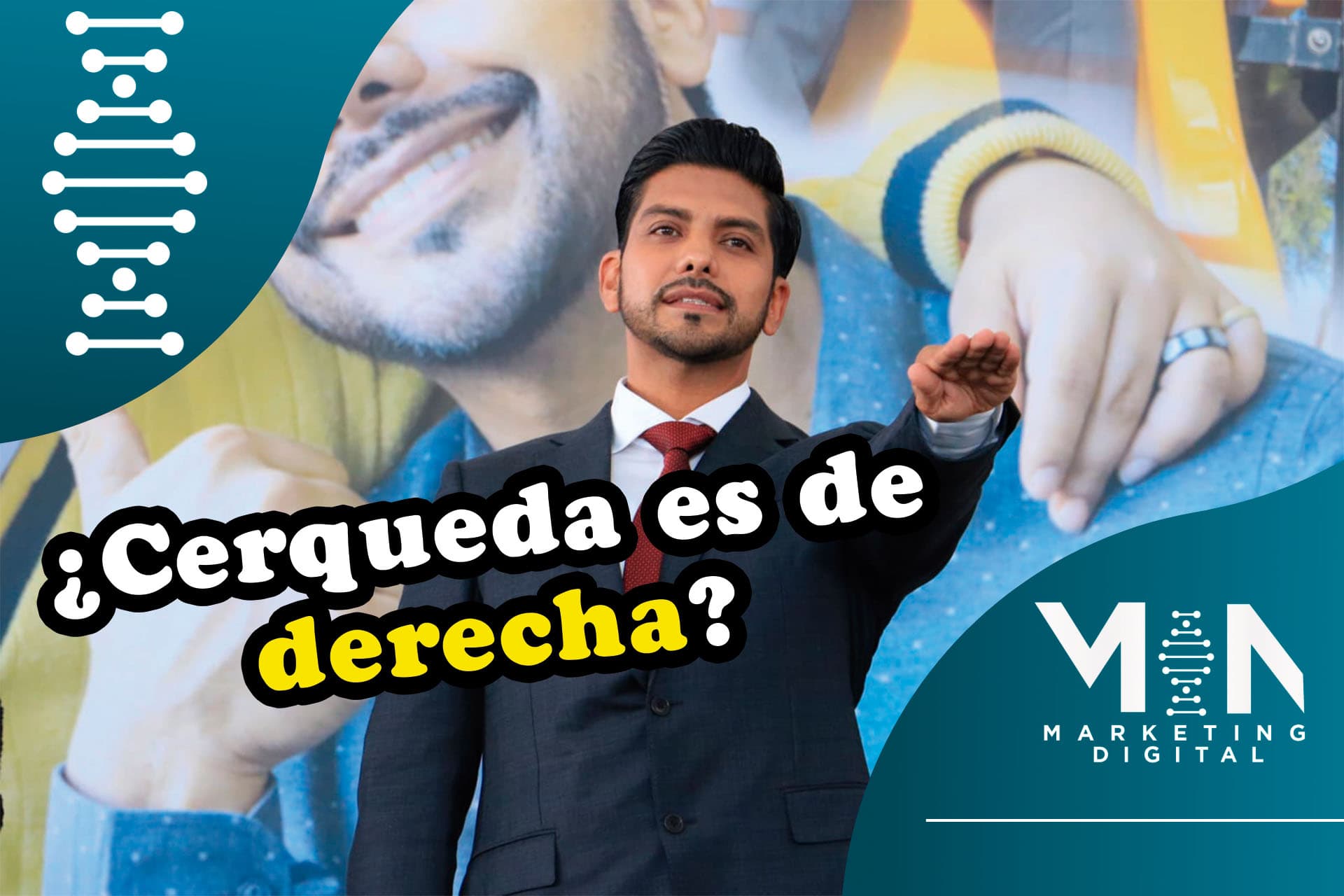 ¿Cuál es la inclinación política de Cerqueda?