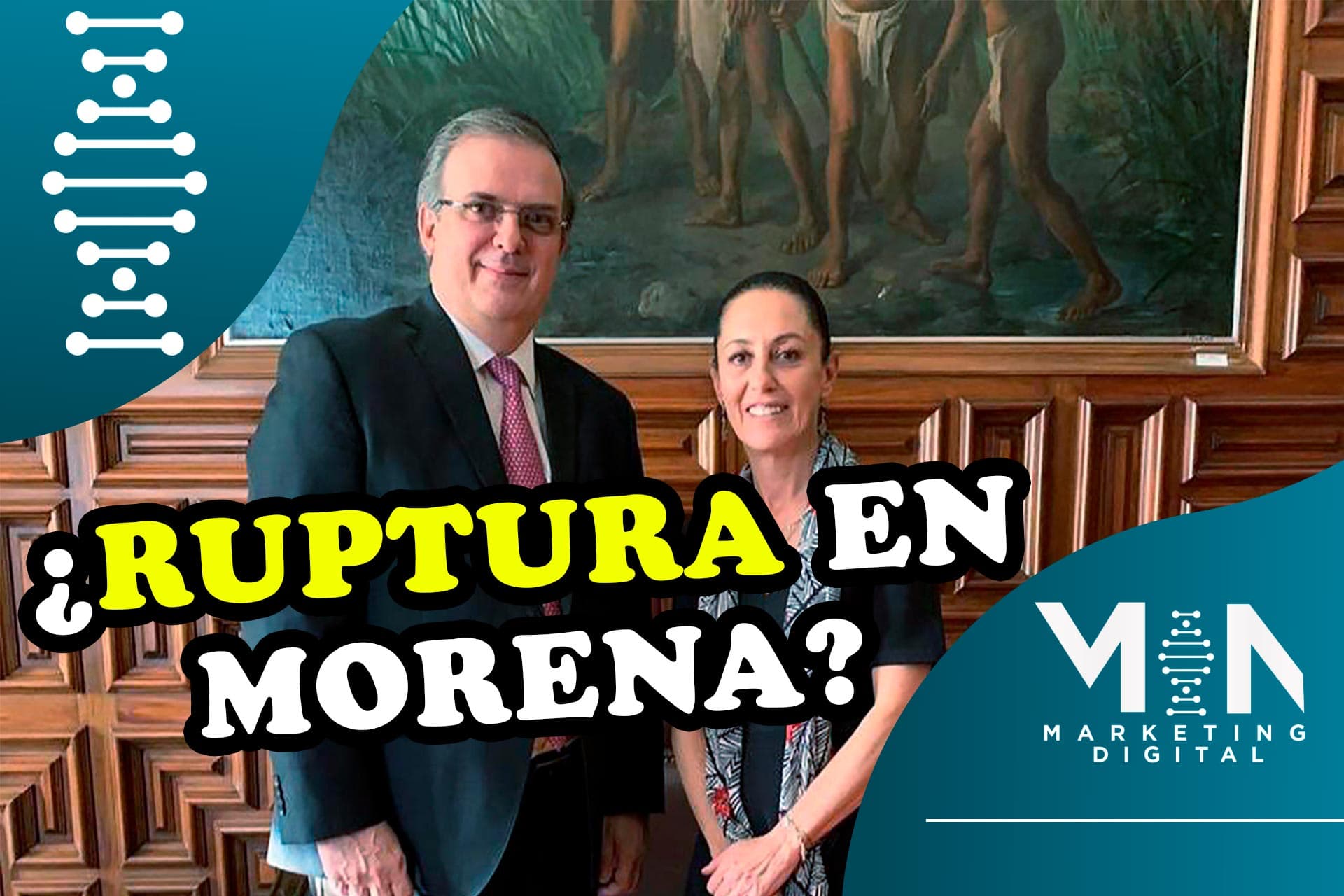 Ebrard arremete en contra de Sheinbaum