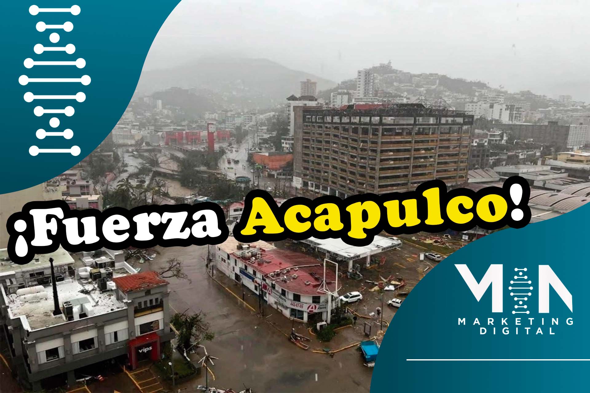 Huracán Otis devasta Acapulco