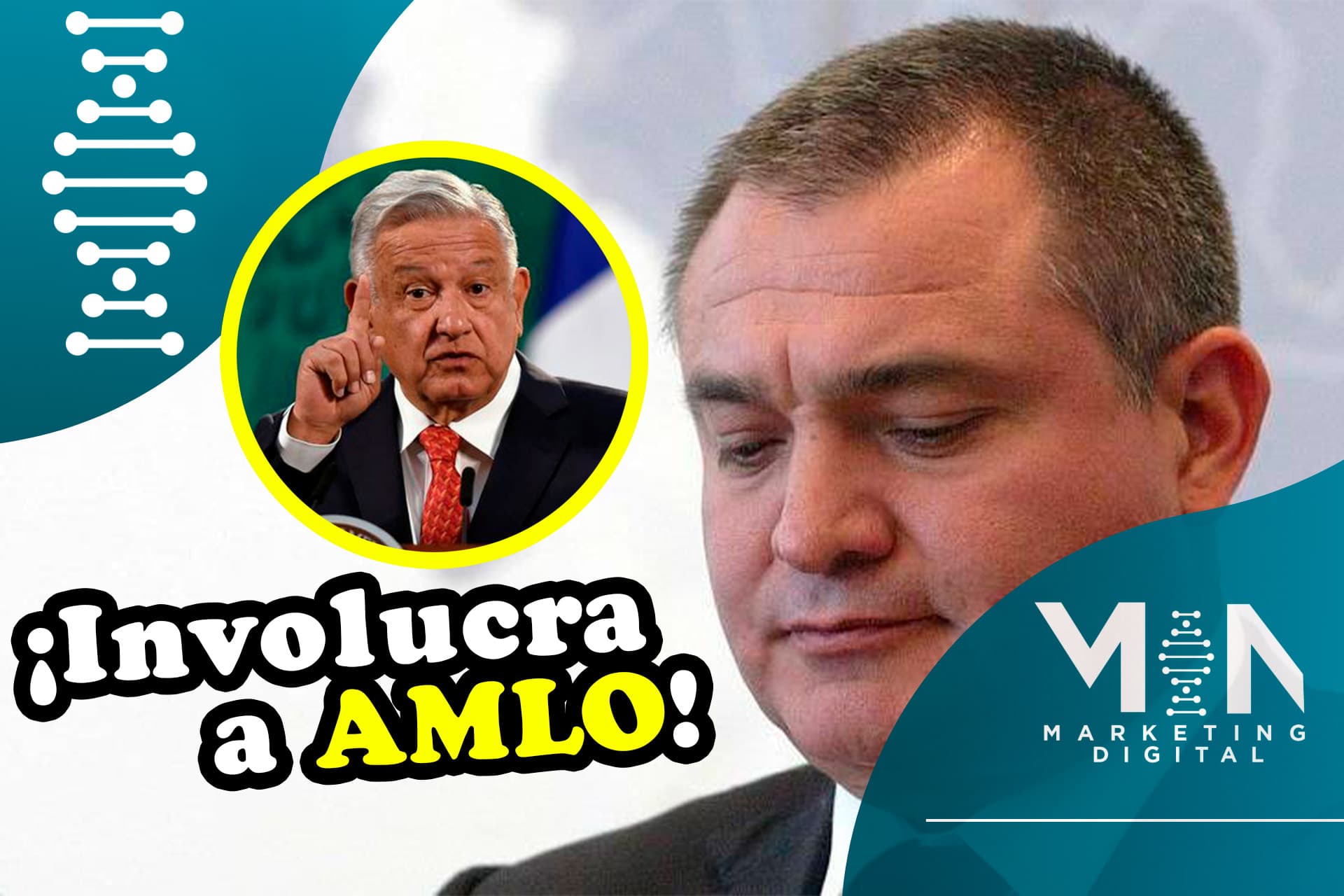 Involucran a AMLO en juicio de García Luna