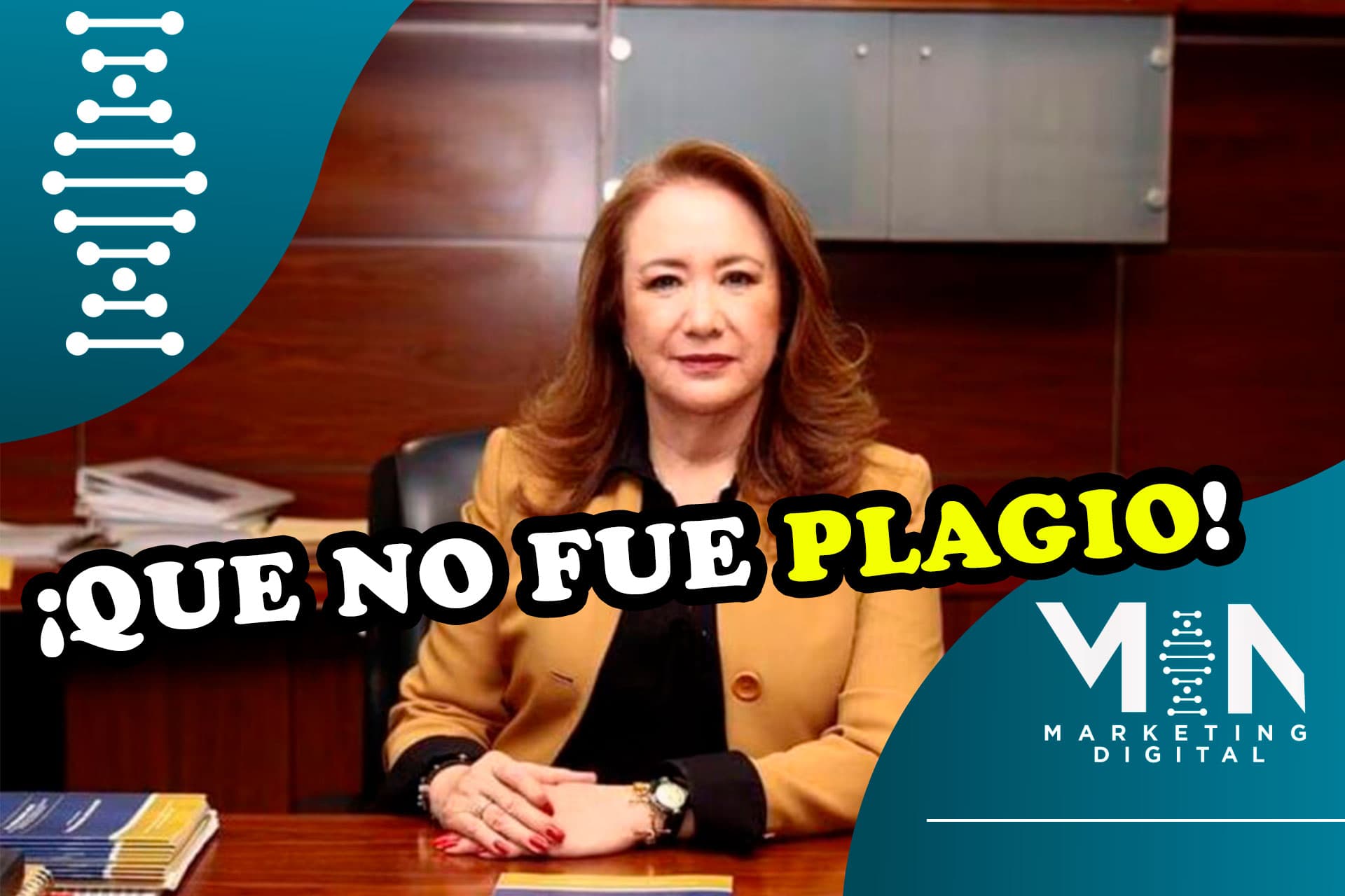 Jueza dice que no hay plagio