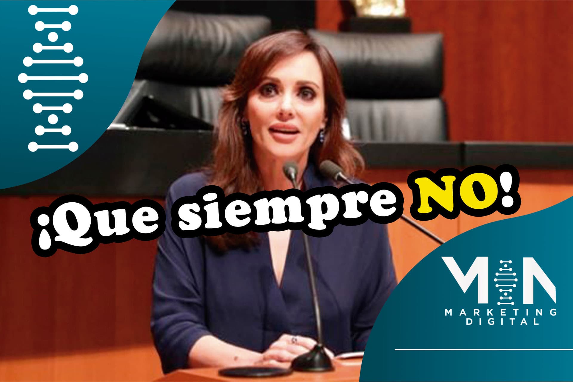 Lilly Téllez no será candidata a la presidencia