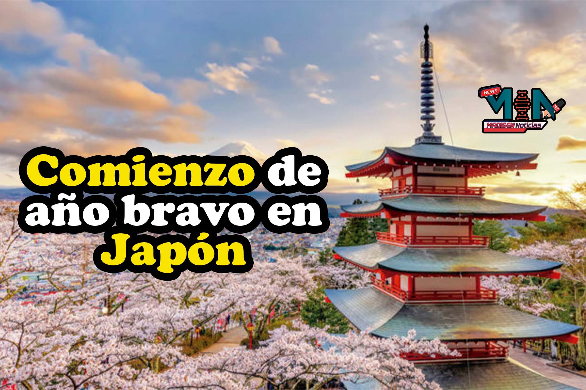 Mal inicio de año en Japón