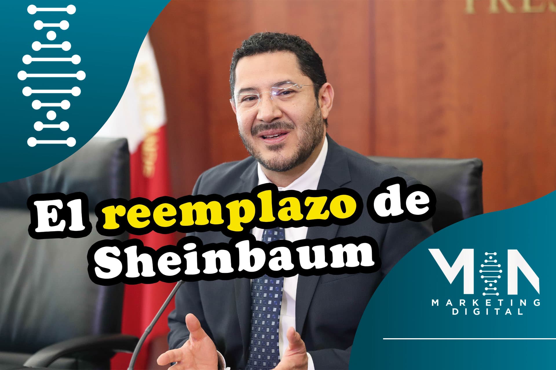 Martí Batres sustituye a Sheinbaum en la CDMX