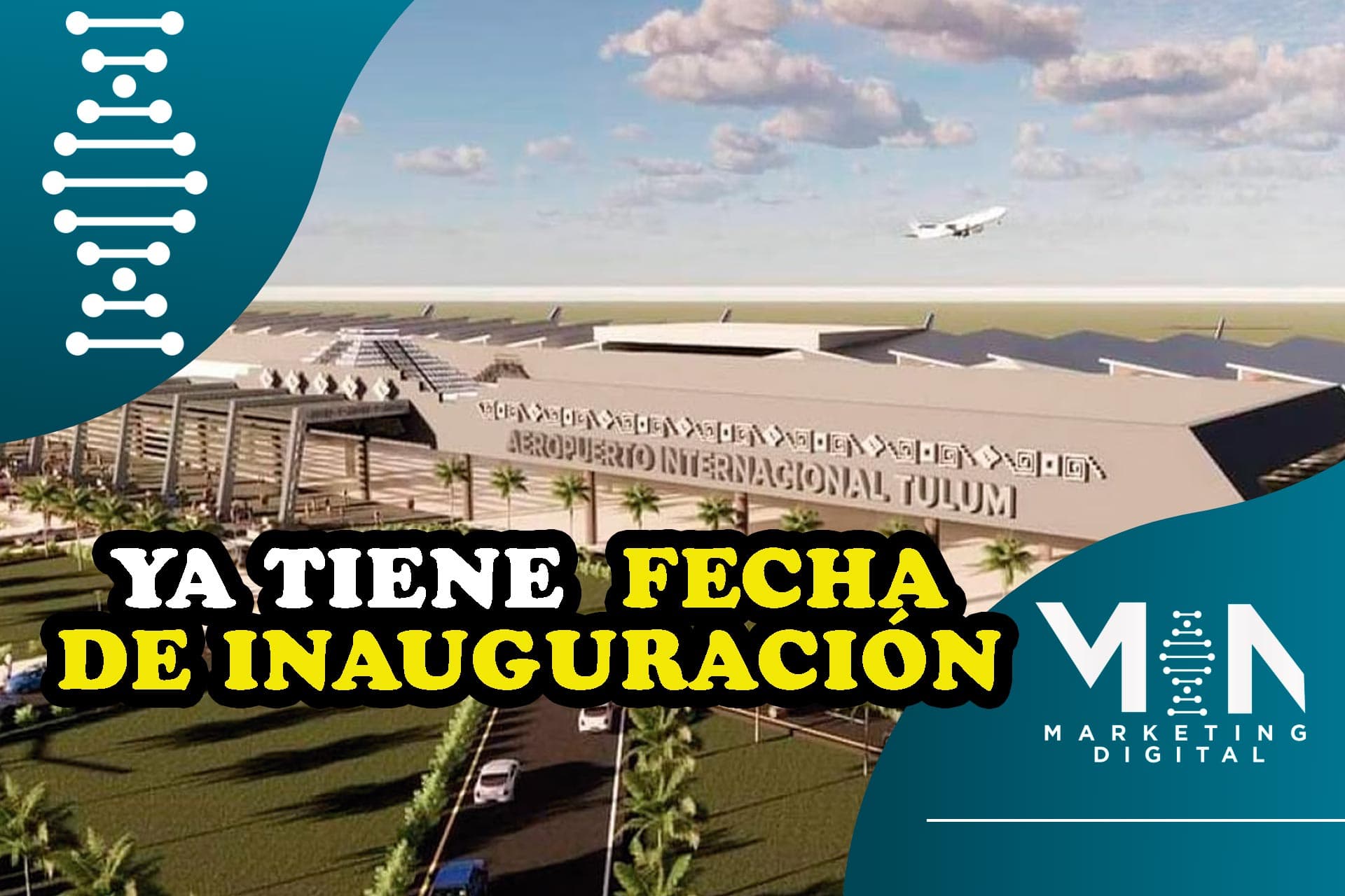 Nuevo aeropuerto en Tulum para Diciembre