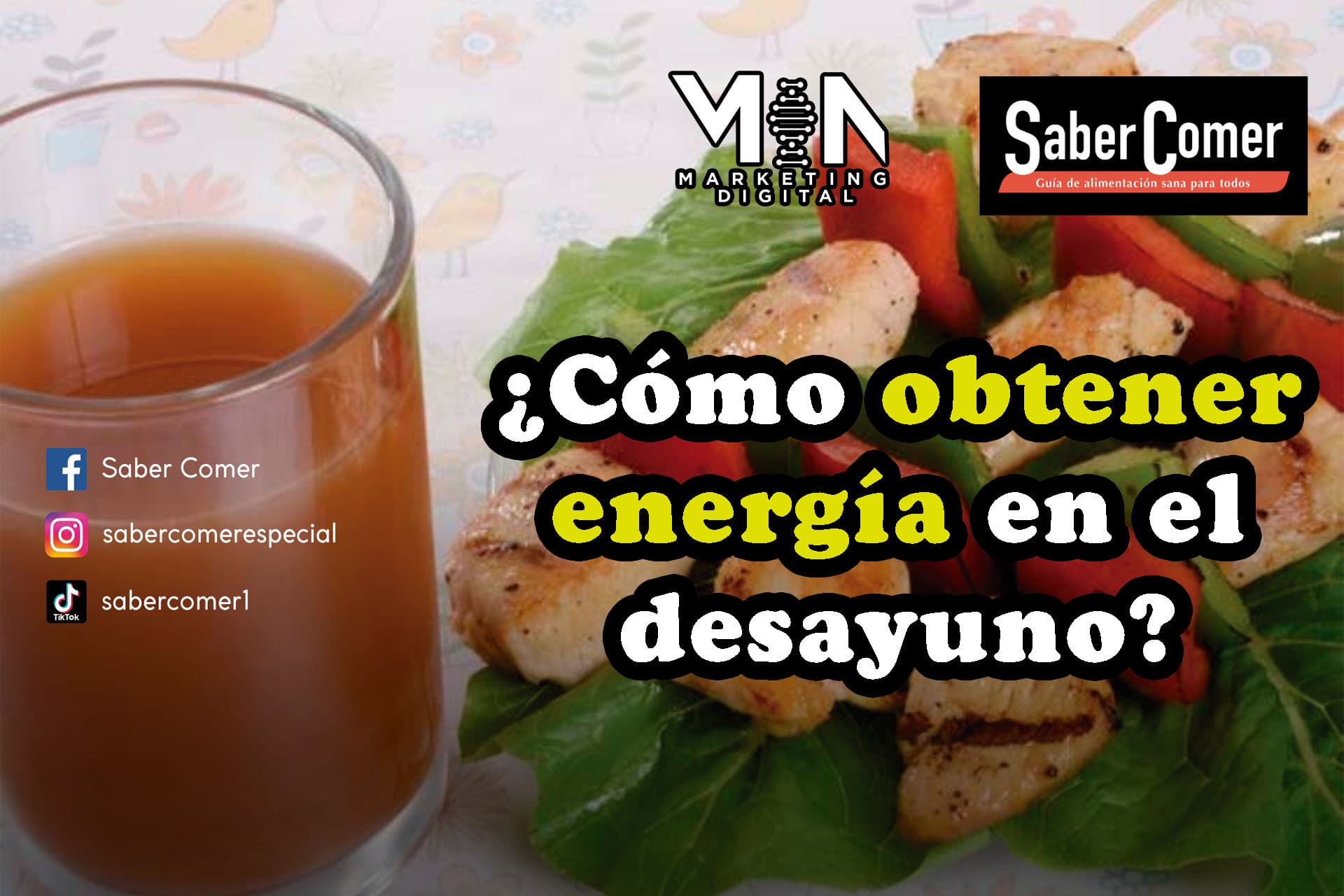 Obtener energía para el día en el desayuno