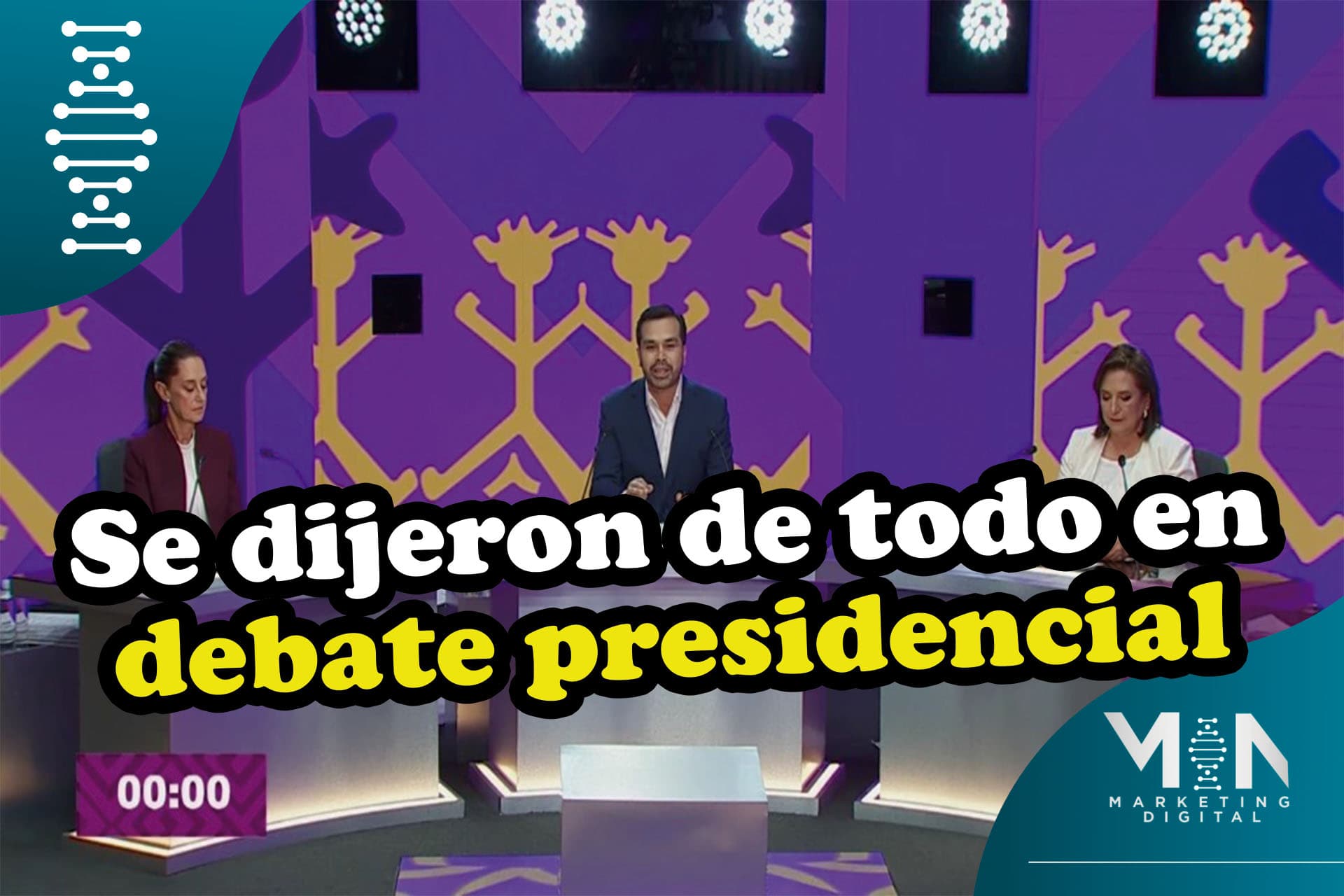 Primer debate presidencial del 2024