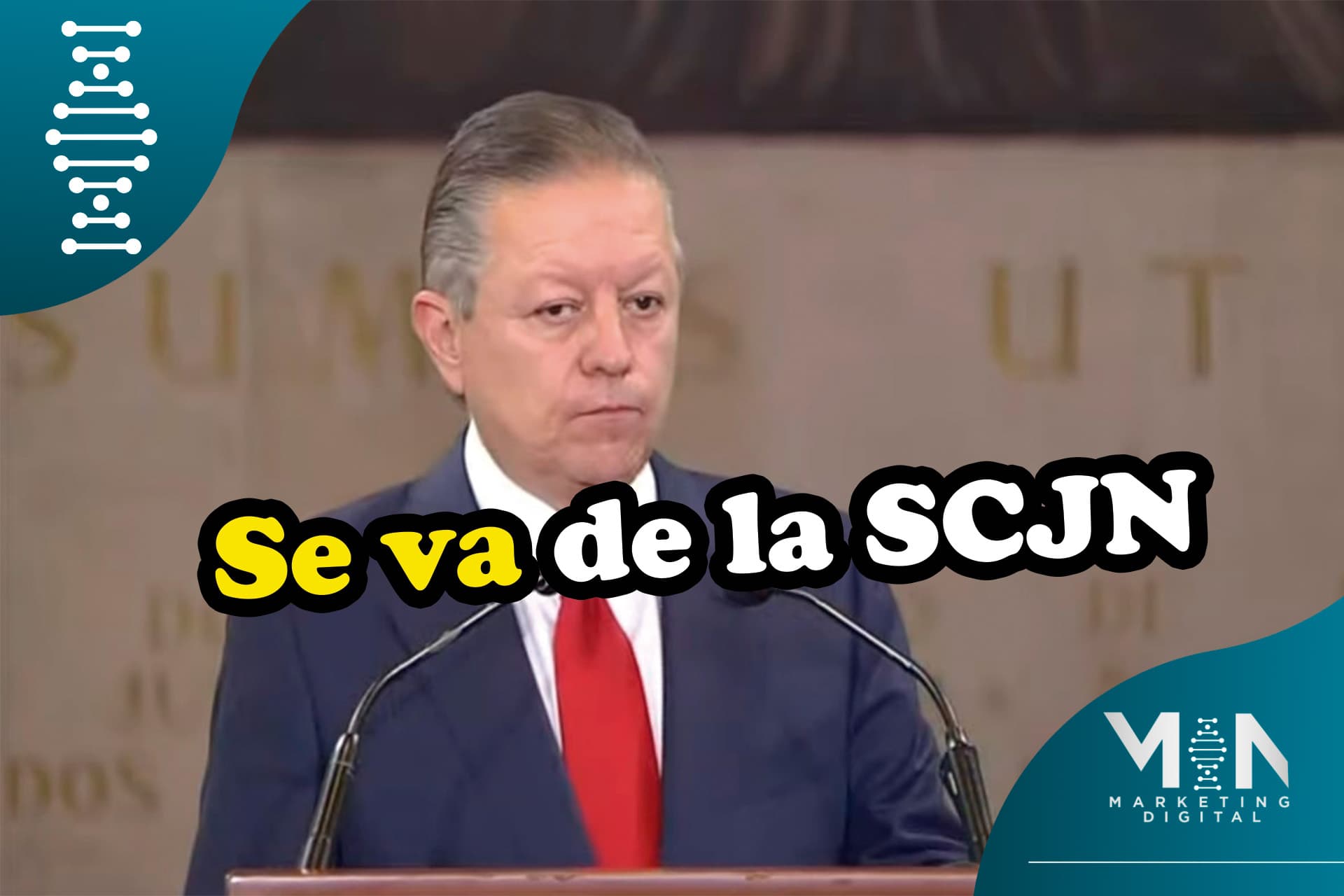 Renuncia ministro de la SCJN