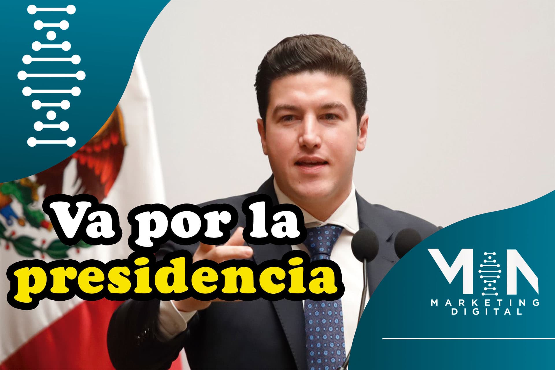 Samuel García pide licencia para ir por presidencia