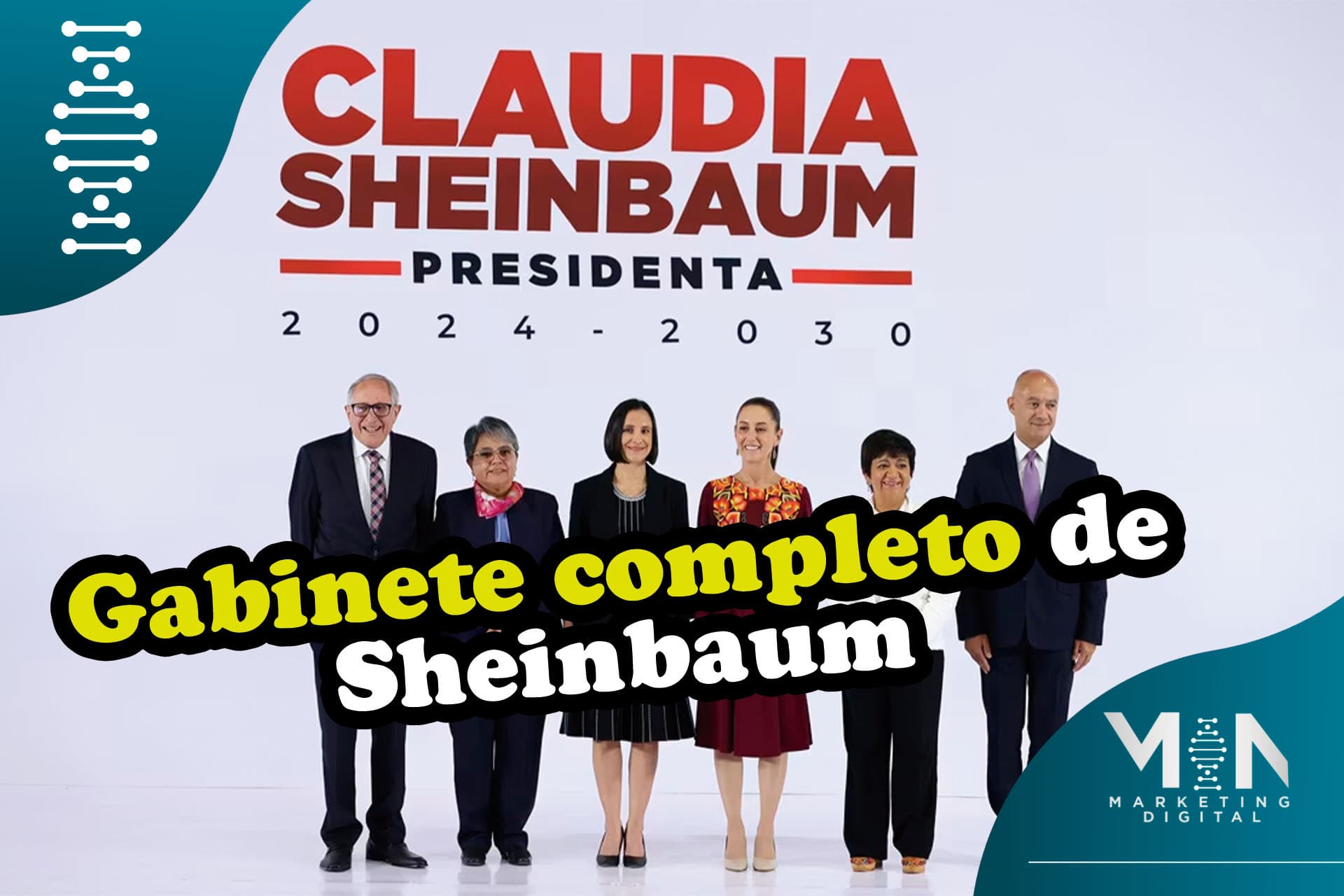 Sheinbaum revela resto de su gabinete