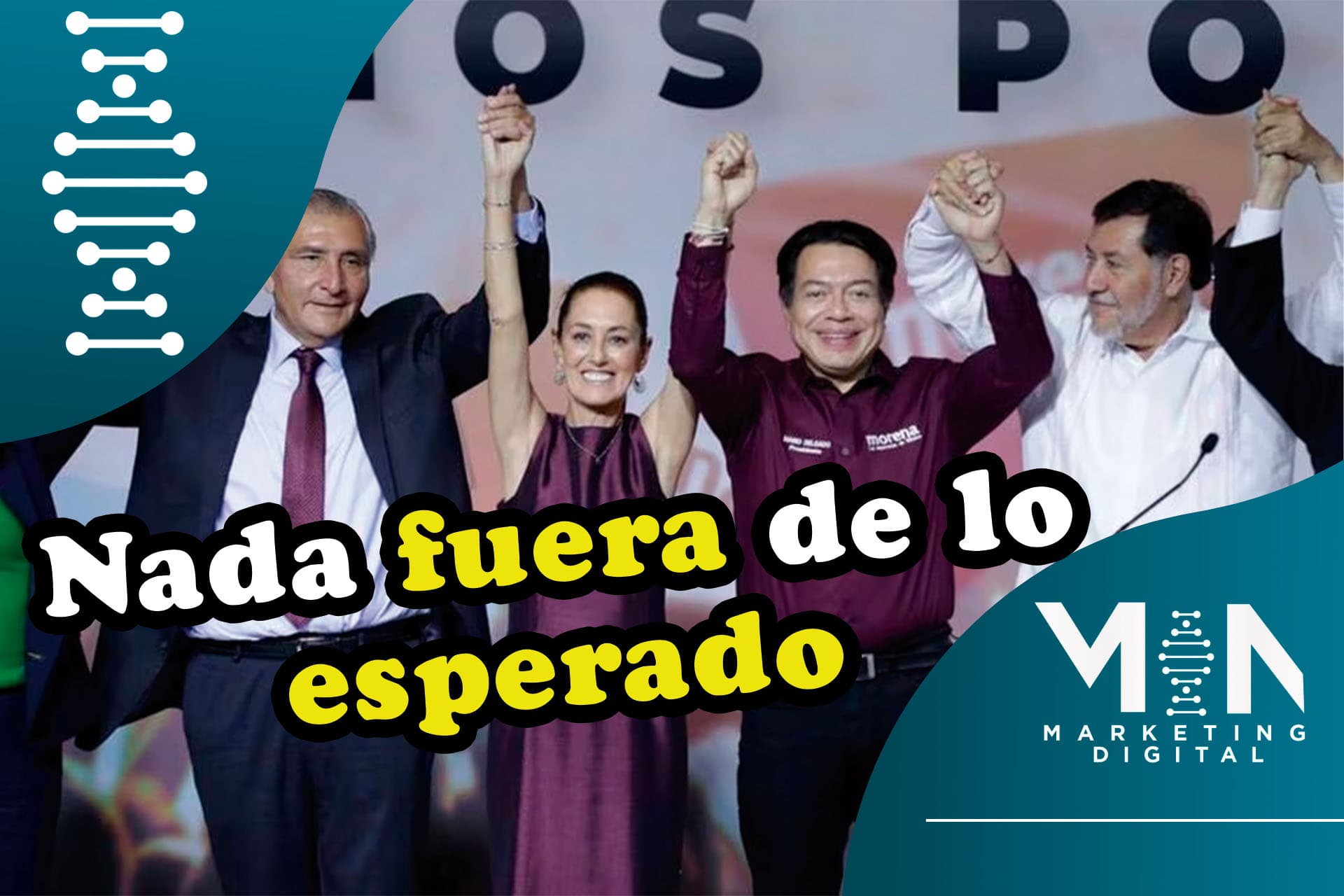 Sin sorpresas en Morena