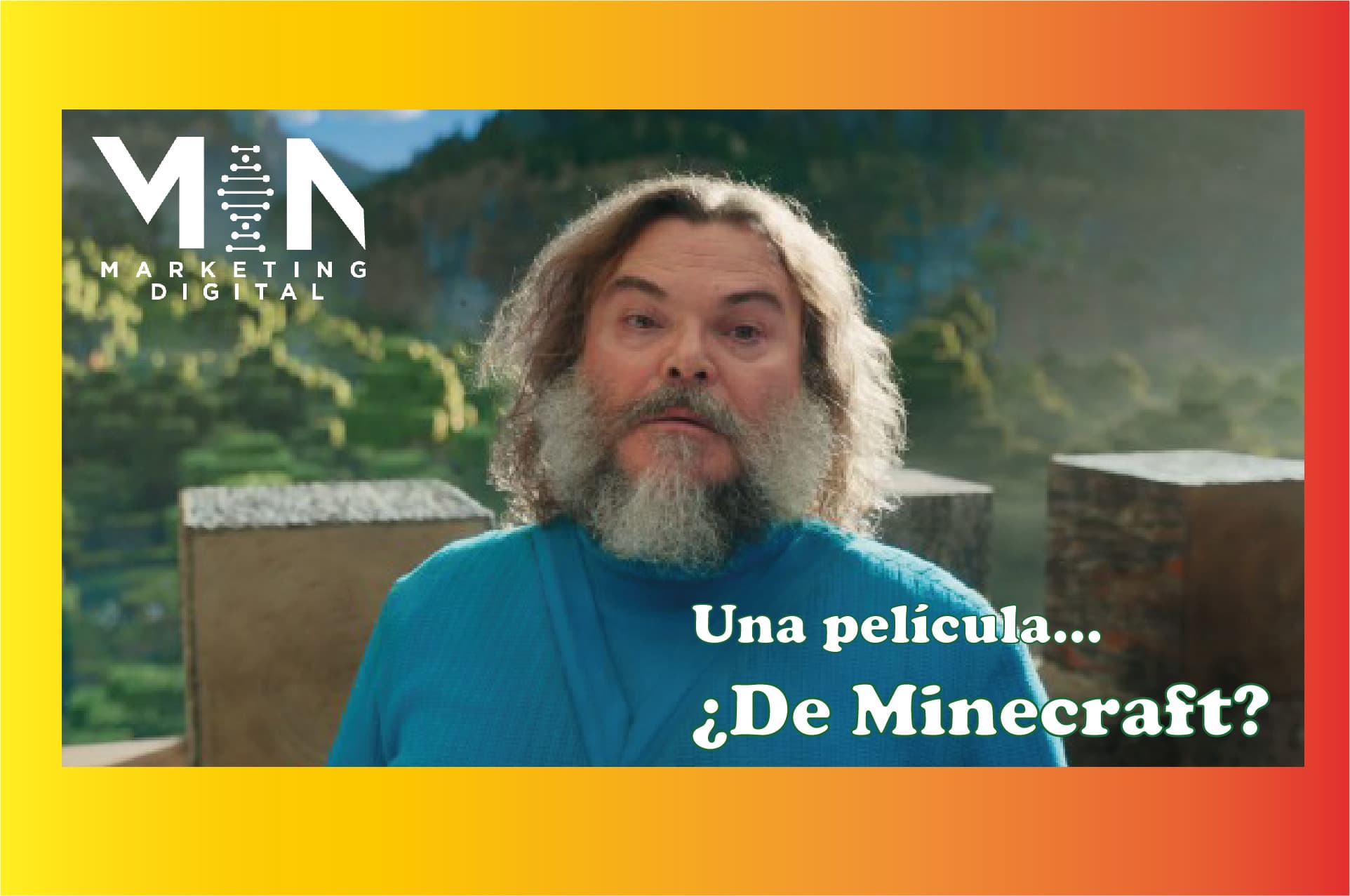 Una película… ¿De Minecraft?