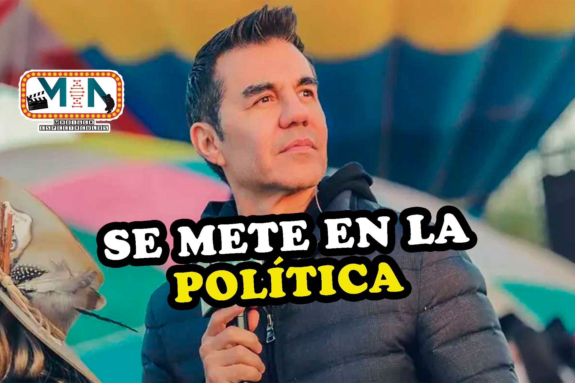 Adrián Uribe incursionará en la política