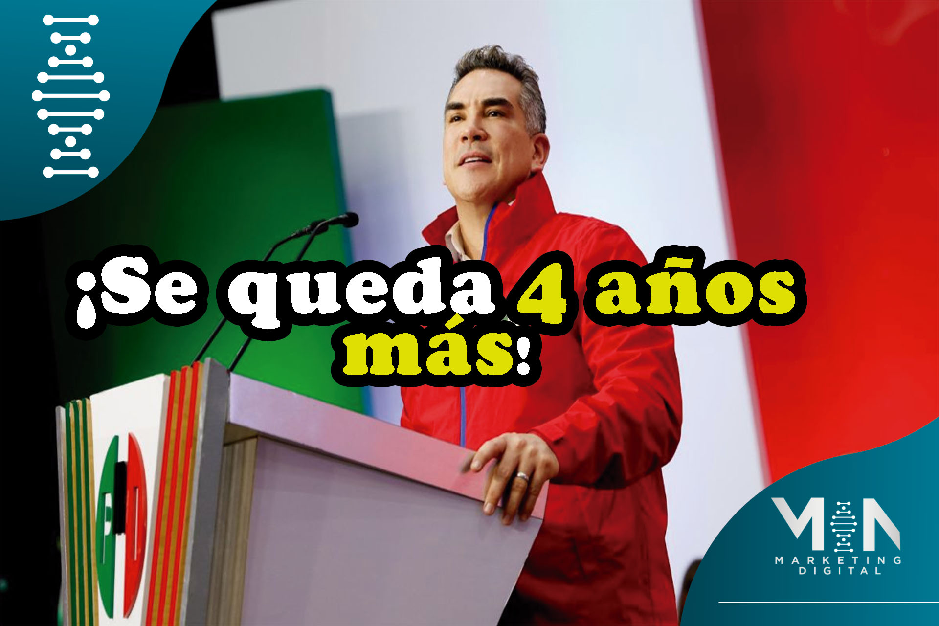 Alejandro Moreno gana reelección interna del PRI