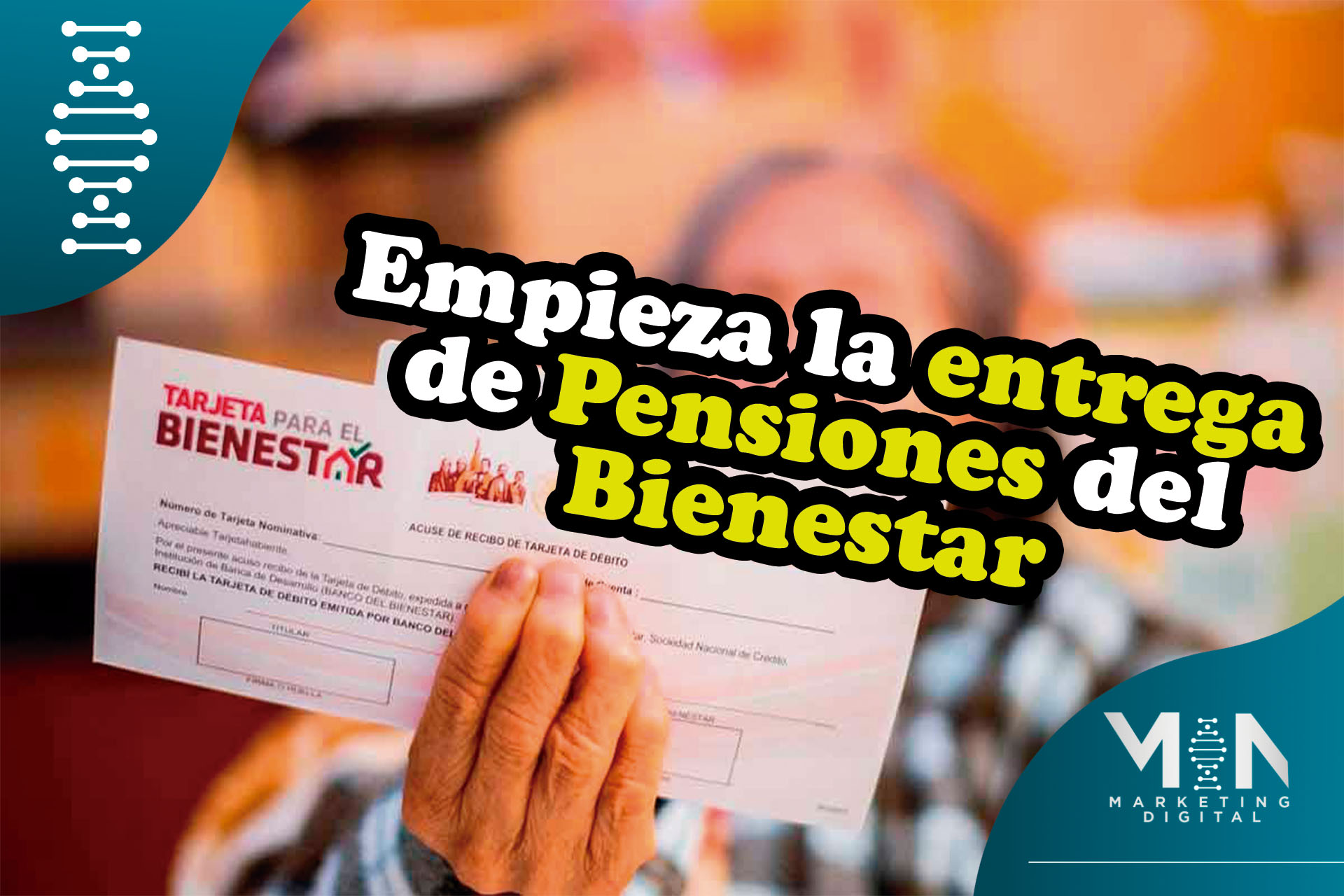 Arranca la entrega de Pensiones del Bienestar