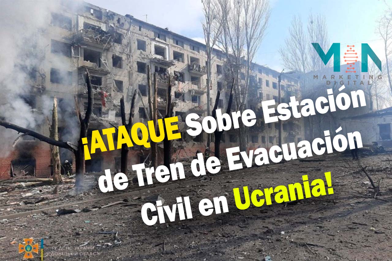 Ataque Sobre Estación de Trenes en Ucrania