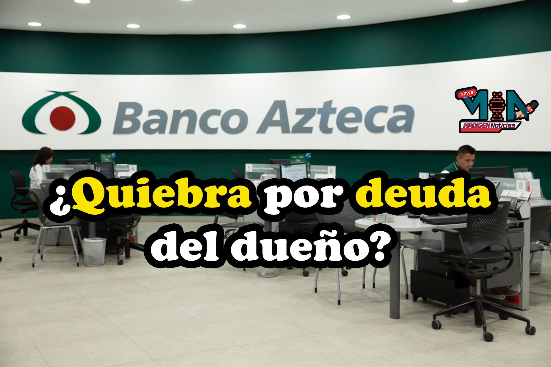 Banco Azteca en riesgo de quiebra por deuda de Salinas