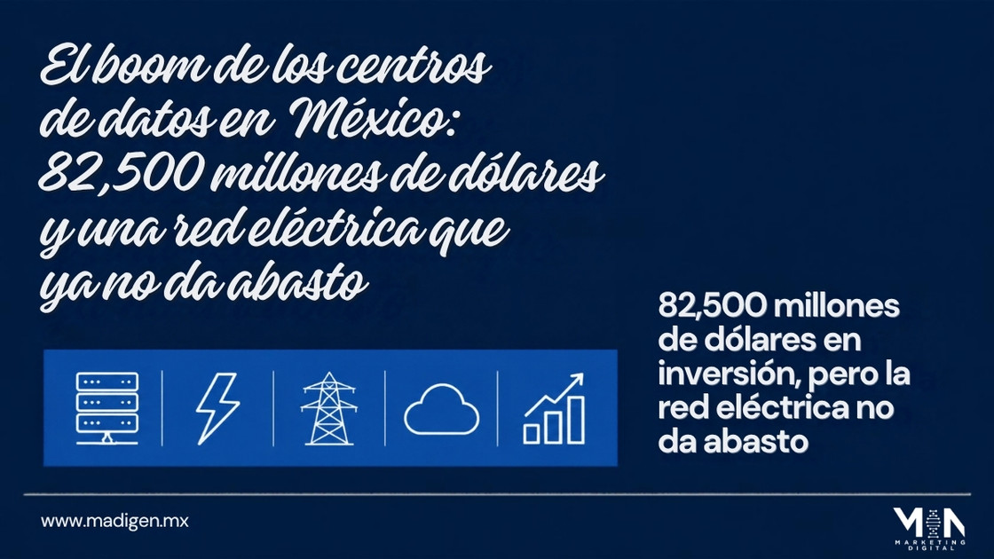 El boom de los centros de datos en México: 82,500 millones de dólares y una red eléctrica que ya no da abasto