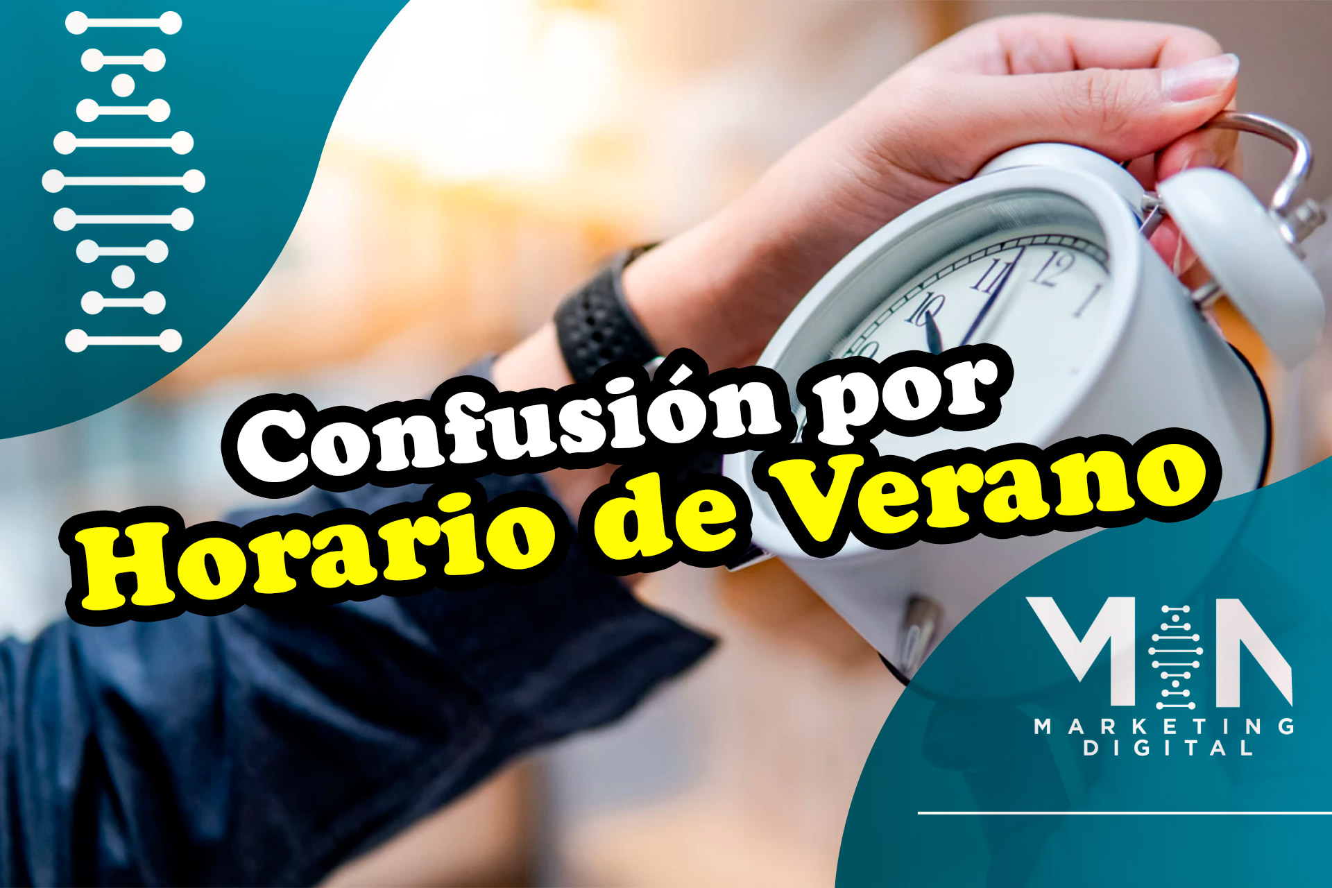 Caos por el cambio de horario de verano