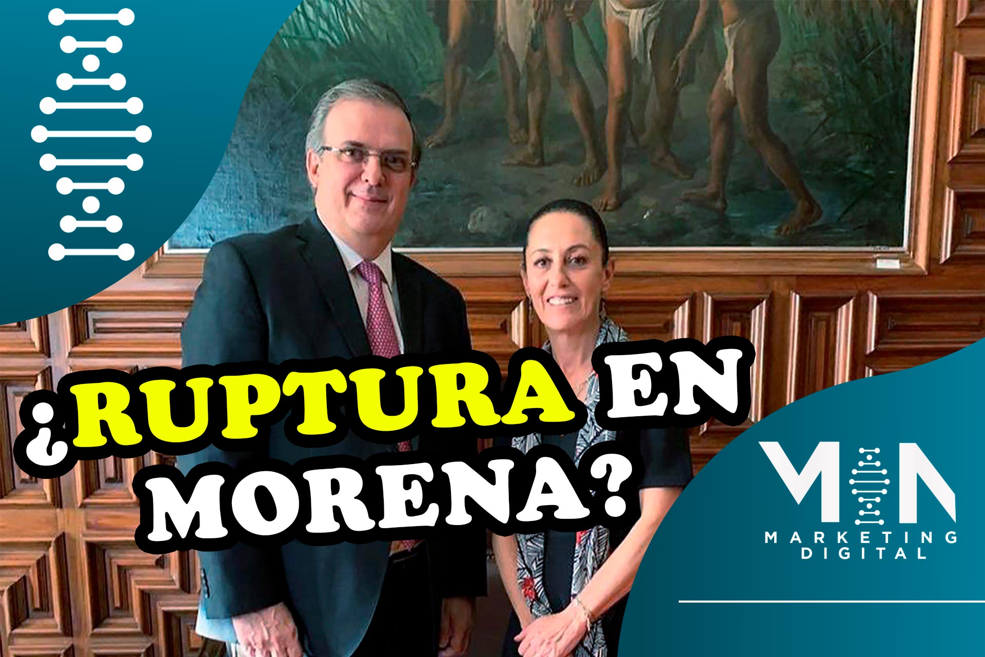 Ebrard arremete en contra de Sheinbaum