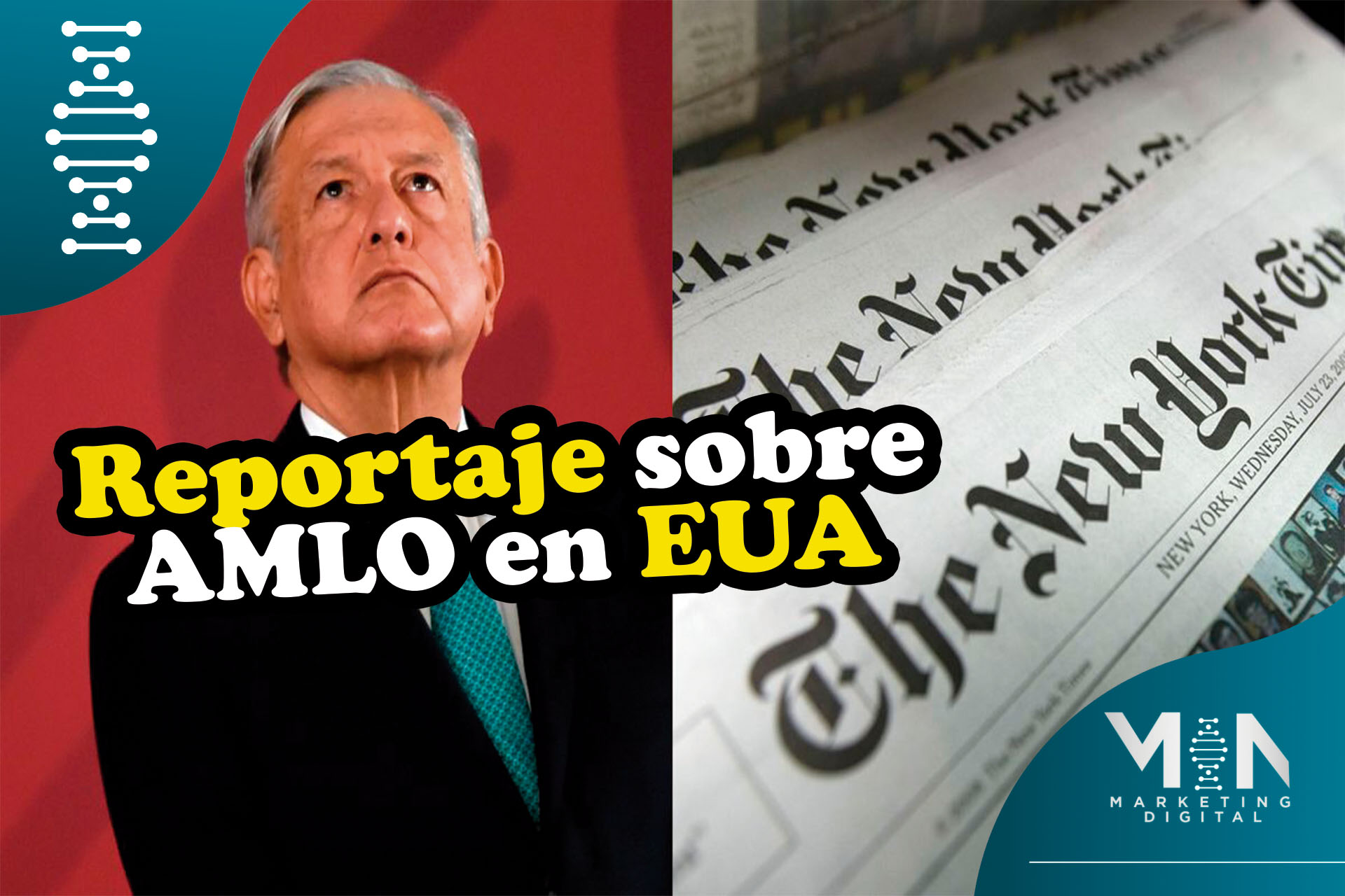 Habrá reportaje del New York Time sobre apoyo del narco en campaña de AMLO