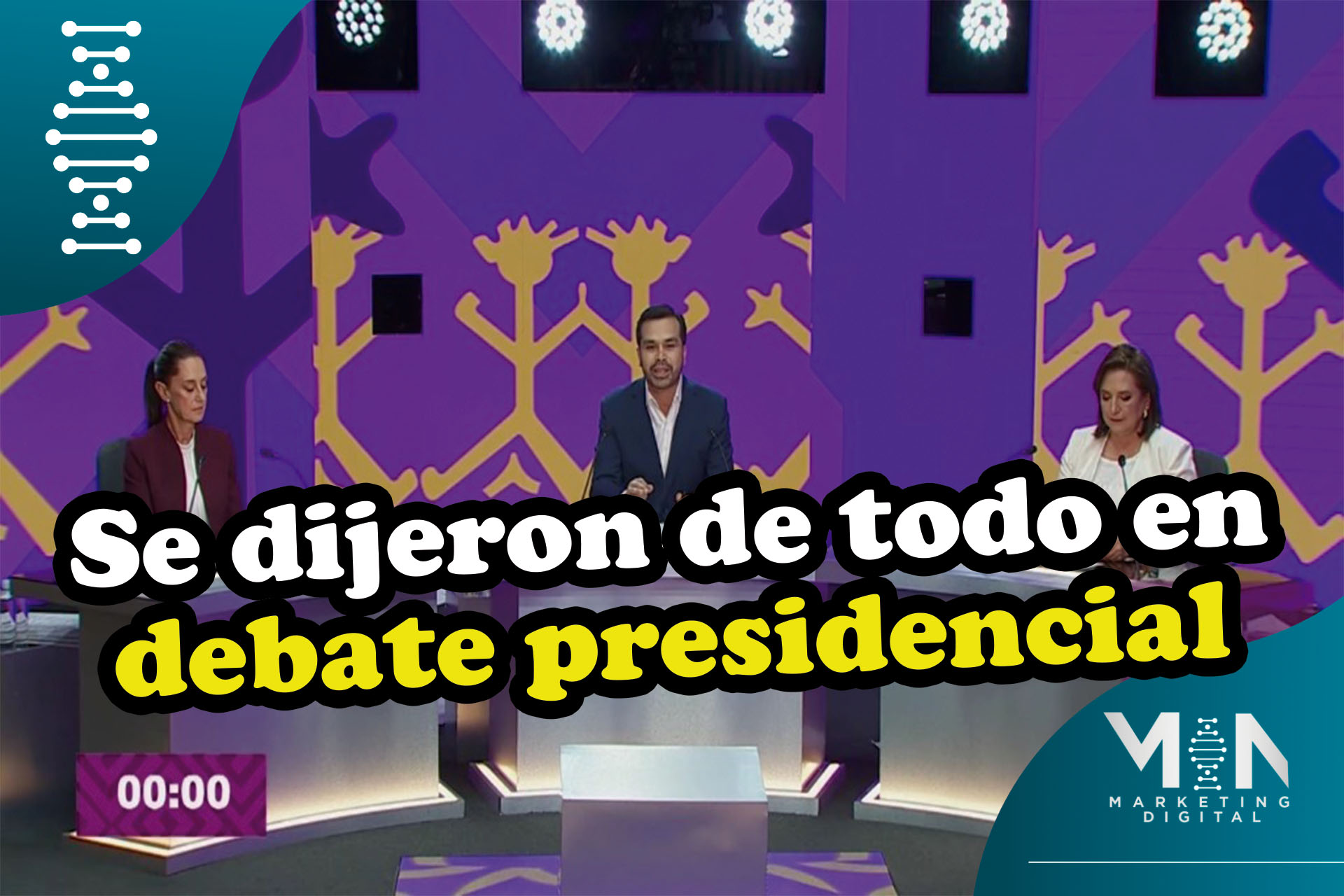 Primer debate presidencial del 2024